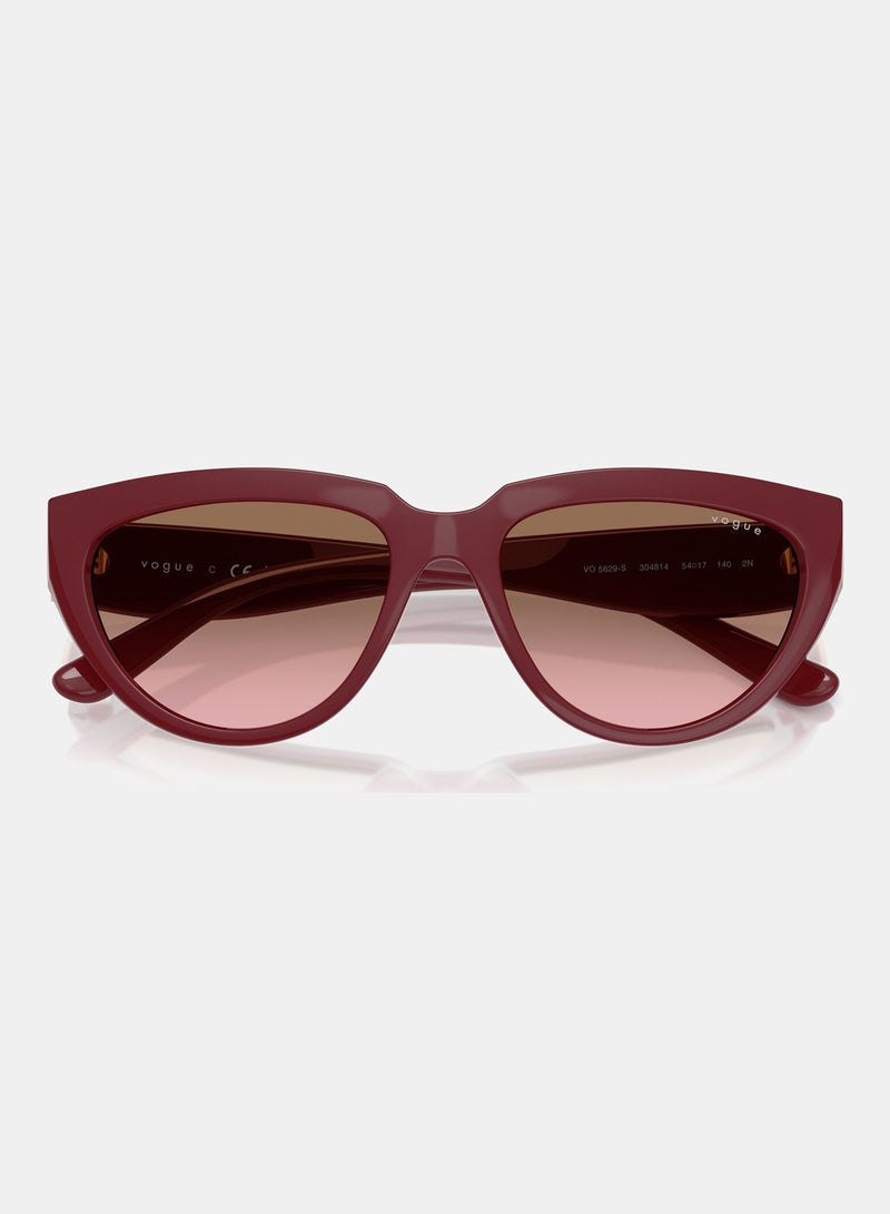 Vogue Full Rimmed Cat Eye Sunglasses 0VO5629S - Image 5